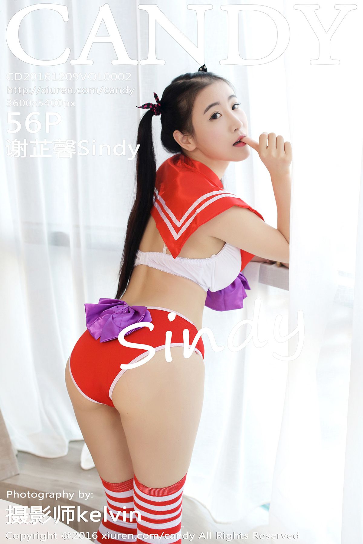 [CANDY糖果画报] 2016.12.09 VOL.002 谢芷馨Sindy[56P-115M]