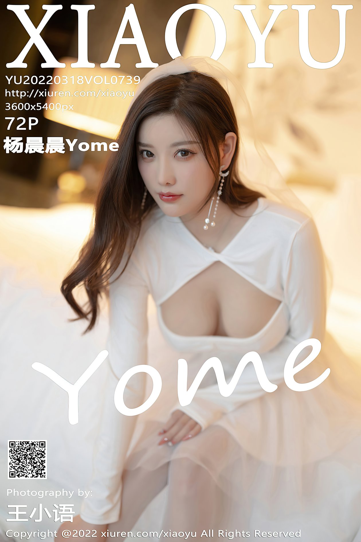 [XIAOYU语画界] 2022.03.18 VOL.739 杨晨晨Yome [72P-569MB]